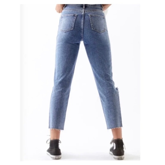 PACSUN Ripped Straight Leg Jeans - Picture 4 of 10